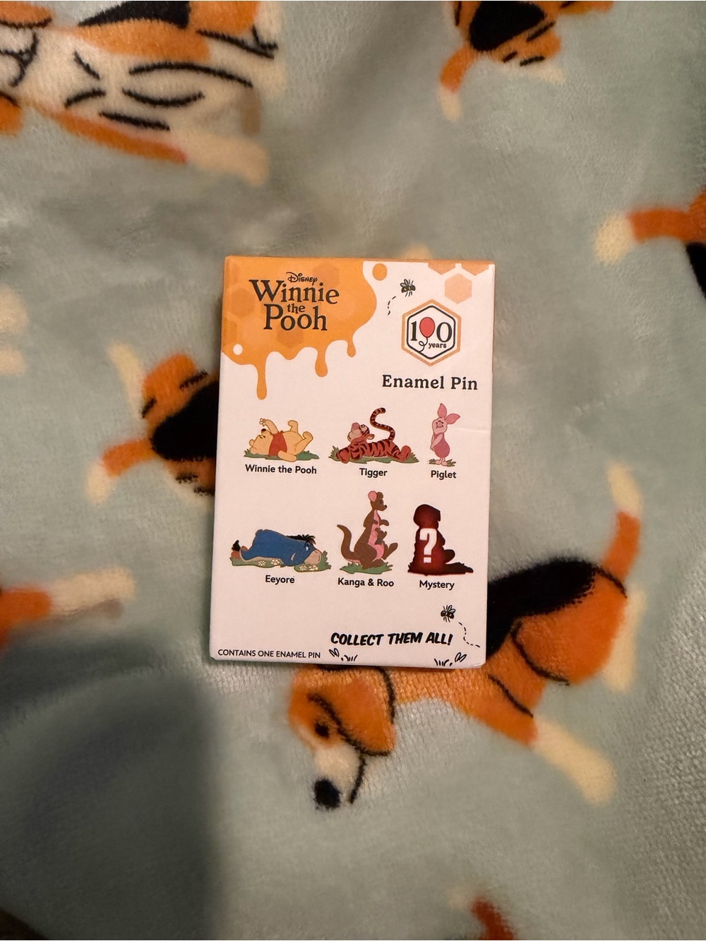 Disney Winnie the Pooh Picnic Friends Jumbo Pin by Pink a la Mode